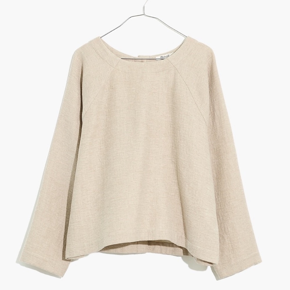 Madewell Button Back Top NWOT